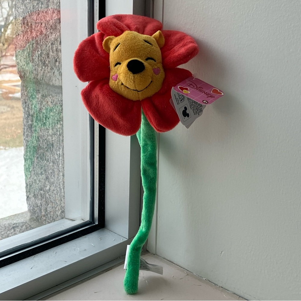 Disney Winnie the Pooh Plush Flower - Picture 3 of 9